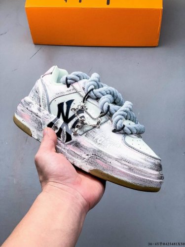 Company Level [Customized Sneakers] Mlb New York Yankees Trend Code Street Graff