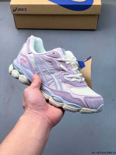 Asics Gel-Nyc 2055 Breathable Mesh Upper With Some Synthetic Leather Material Us
