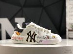 Mlb Mcqueen Chunky Classic Large Print Sneakers, Casual And Fashionable Thick-So