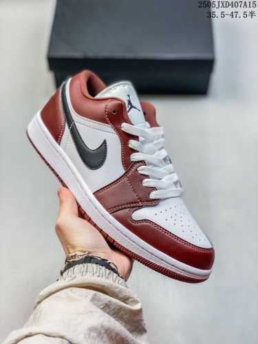 jordan Air Jordan 1 Comfortable And Versatile Non-Slip Wear-Resistant Low-Top