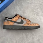 Local Core Private Nike Sb Dunk Low X Reigning Champ Collaboration Brown-Gray Sm