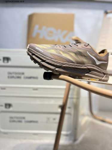 Satisfy X Hoka One One Mafate Speed 4 Lite Low Mafate 4 Series Low-Top Thick-Sol