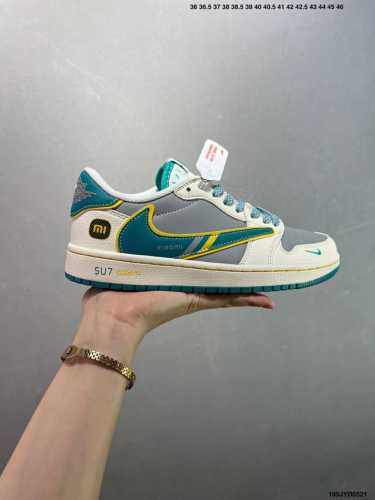 Company-Level Air Jordan 1 Low Og High-End Customization Factory Pure Original C