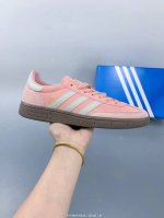 Authentic Label Showcasing A Strong Retro Vibe, Adidas Originals Handball Spzl H