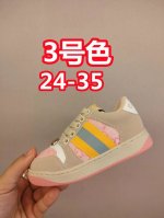 European Export Version Gucci Gucci Top-Grain Leather Gucci New Children's Casua
