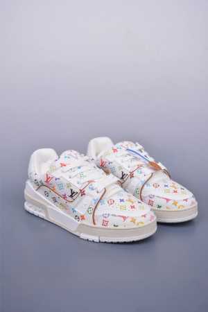 Louis Vuitton Trainer Sneaker Low Casual Sports Culture Versatile Basketball Sne - Click Image to Close
