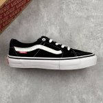 Local Core Private Vans Knu-Skool Black White Red Logo Modified Low-Top Canvas C