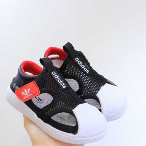 Ad Perforated Mesh Soft Shell Sandals Origials Superstar Collaboration Kids' Sho