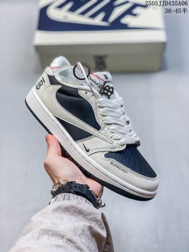 Nike Air Jordan 1 Low Og Sp Military Blue Aj1 Jordan 1 Reverse Swoosh Low-Top Ba