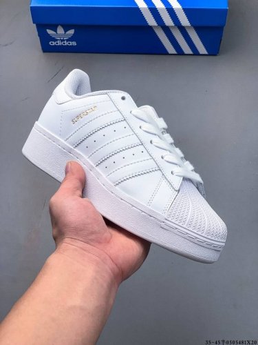 Company-Level! Adidas Adidas Superstar Xlg Shell-Toe Thick Sole Height-Enhancing