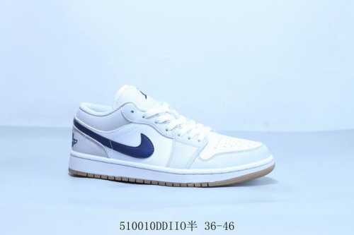 Jordan Air Jordan 1 Low Aj1 Jordan 1 Low-Top Retro Cultural Casual Sports Basket