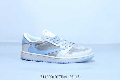 Jordan Air Jordan 1 Low Aj1 Jordan 1 Low-Top Retro Cultural Casual Sports Basket
