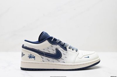 Company-Level Air Jordan 1 Low Se Aj1 Low-Top Series Basketball Shoes Official S