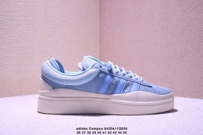 Bad Bunny X Adidas Originals Campus Bad Bunny Leather Trend Casual Non-Slip Wear