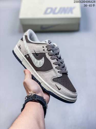 Overseas Hit Limited Sale Company-Level Nike Sb Dunk Low Stusi Joint Gray Pig Ei