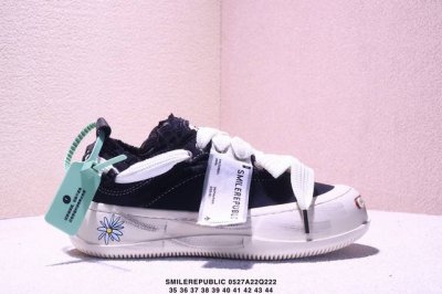 Custom Sneakers Smilerepublic Open-Mouthed Smile World Retro Classic Old Graffit