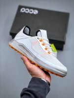 Ecco Official Walking Series Mesh Sand With Top-Layer Leather Casual Shoes Compa