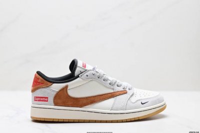 Company-Level Aj1 Reverse Travis Scott X Air Jordan 1 Reverse Mocha Aj1 Joe 1 Ts