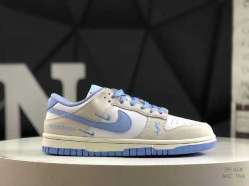 Real Label With Half Size Nike Sb Dunk Low Saint Laurent Three Hook Joint Cost-E
