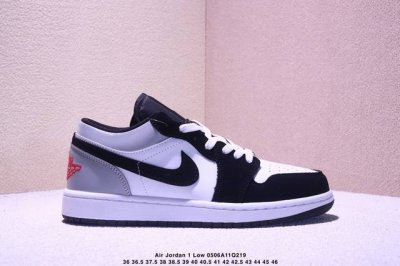 Air Jordan 1 Low Aj1 White Jordan 1 Low-Top Retro Cultural Casual Sports Basketb