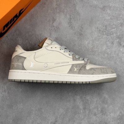 Local Core Private Travis Scott X Air Jordan 1 Low Louis Vuitton Lv Collaboratio