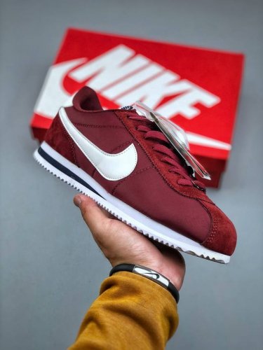 Nike Classic Cortez Nylon Pren New Colorway Classic Casual Running Shoe. The Pur