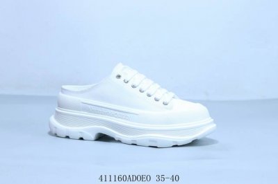 Special Price Alexandermcqueen Mcq Couple Sports White Shoes Thick Bottom Height