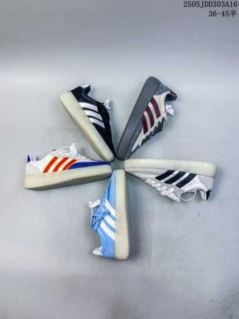 Genuine Label With Half Size Adidas Adidas Men's And Women's Casual Running Shoe - Click Image to Close
