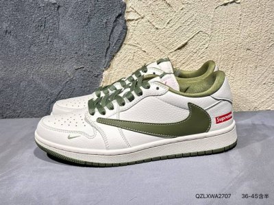 New Arrival Real-Life Photos Aj1 Reverse Hook Travis Scott X Air Jordan 1 Revers