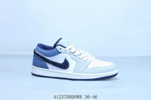 Jordan Air Jordan 1 Low Aj1 Joe 1 Low-Top Retro Culture Leisure Sports Basketbal
