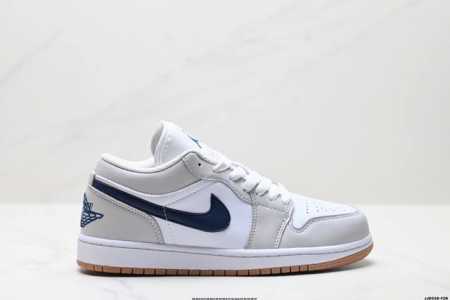 Genuine Nike Air Jordan 1 Low Aj1 Joe 1 Low-Top Casual Sneakers Synchronized Off - Click Image to Close
