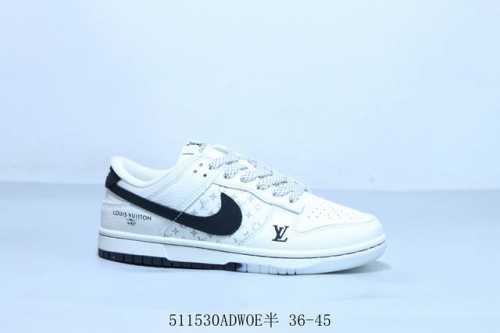Nike Sb Dunk Low Pro Retro Low-Top Casual Skateboarding Shoes Lv Style Number Ch
