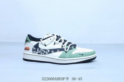 Jordan Air Jordan 1 Low Aj1 Joe 1 Low-Top Retro Culture Leisure Sports Basketbal