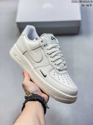Company With Half Size Nike Air Force 1 07 Air Force One Low-Top Versatile Casua