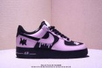 Nike Air Force 1 07 Low-Top Sneakers Graffiti Painting Diy Custom Cowhide Materi
