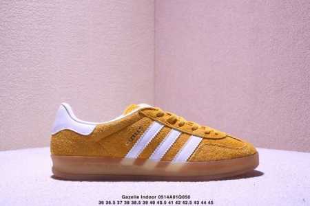 Adidas Originals Gazelle Indoor Retro Three-Leaf Clover Slip-Resistant Transpare - Click Image to Close