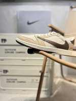 Company-Level First-Layer Leather Jordan Air Jordan 1 Low Aj1 Low-Top Series Bas