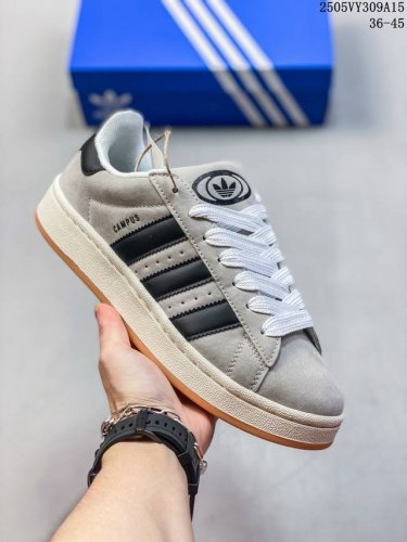 Real Label With Half Size Adidas Campus 80S Clover Campus Casual Sneakers Classi