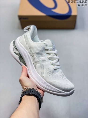 Corporate-Level Asics Breathable Mesh Upper With Some Synthetic Leather Material