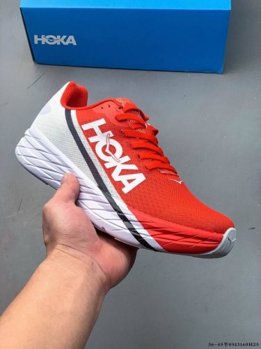 Hoka One One Rocket Rocret X Carbon Plate Breathable Men's And Women's Running S