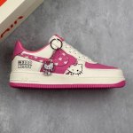 Local Core Private Nike Air Force 1'07 Low Cartoon Cat Joint Pink Cartoon Cat Ai