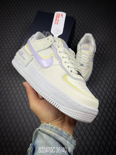 C Nk Air Force 1 Shadow Lightweight Height-Enhancing Low-Top Versatile Sneakers