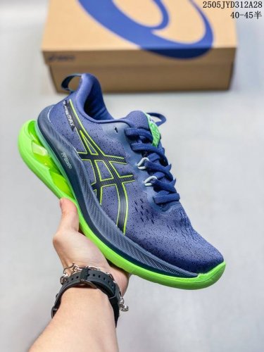 Corporate-Level Asics Breathable Mesh Upper With Some Synthetic Leather Material