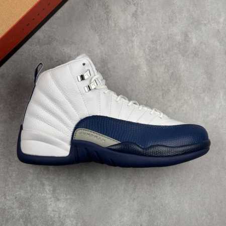 Local Core Private Air Jordan 12 Retro French Blue High-Top Replica French Blue - Click Image to Close