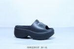 Adidas Flip-Flops Unisex Trendy Couple Outdoor Summer Flat Sandals With Thick He