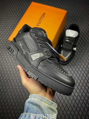 h Tyler X Louis Vuitton Lv Trainer Co-Branded Low-Top Casual Sneakers Oversea