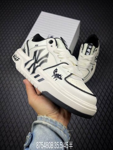 B Mlb Ny Printed Internet Celebrity Dad Shoes With 6Cm Inner Height Increase, Or