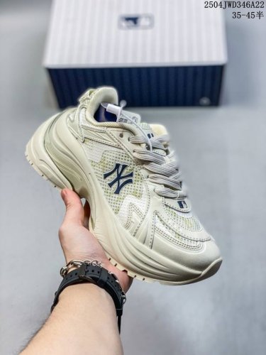 Genuine Label With Half Size Mlb Dad Shoes For Men And Women Couples 25 Spring A