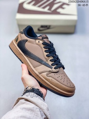 Nike Air Jordan 1 *The North Face Joint - Black And Brown Custom Shoe Box Factor