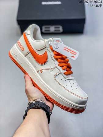 Company With Half Size Nike Air Force 1 07 Air Force One Low-Top Versatile Casua - Click Image to Close